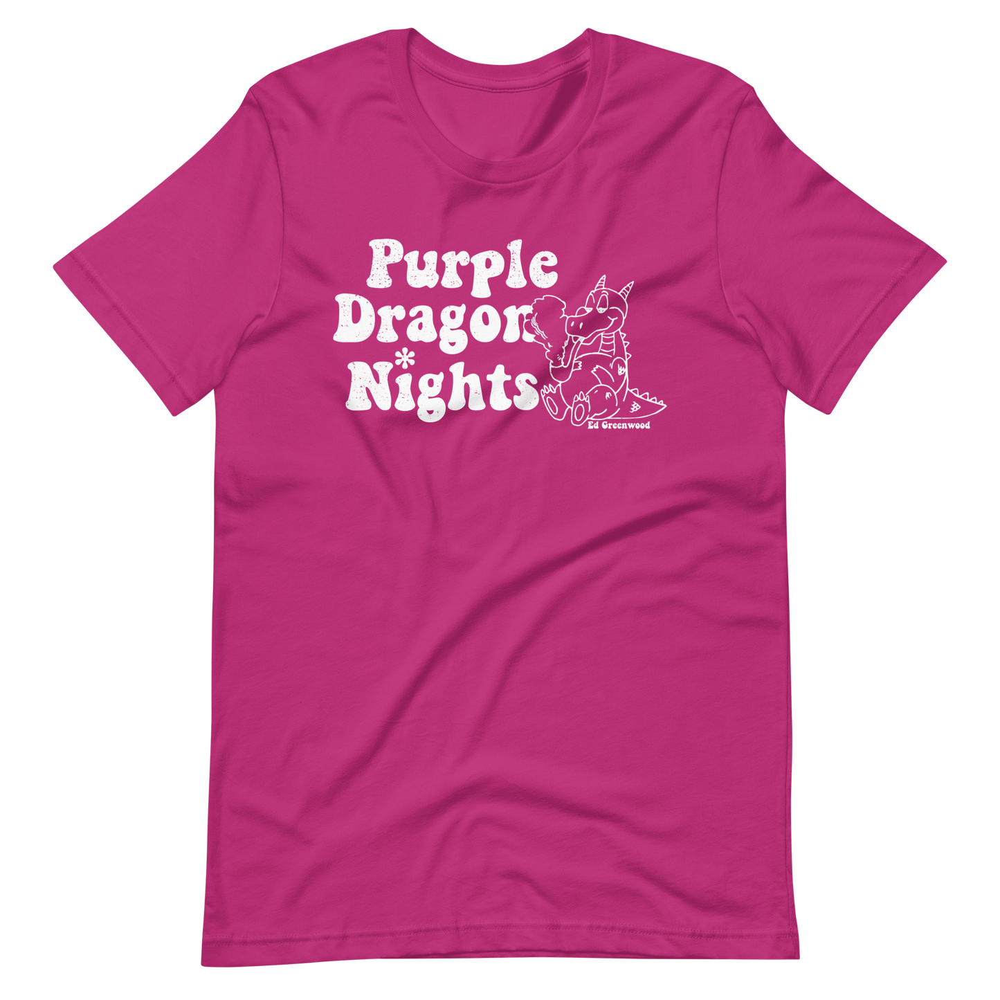 Purple Dragon (K)Nights (v2) - Unisex Tee