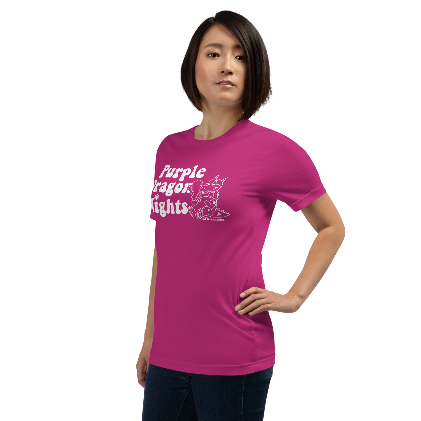 Purple Dragon (K)Nights (v2) - Unisex Tee