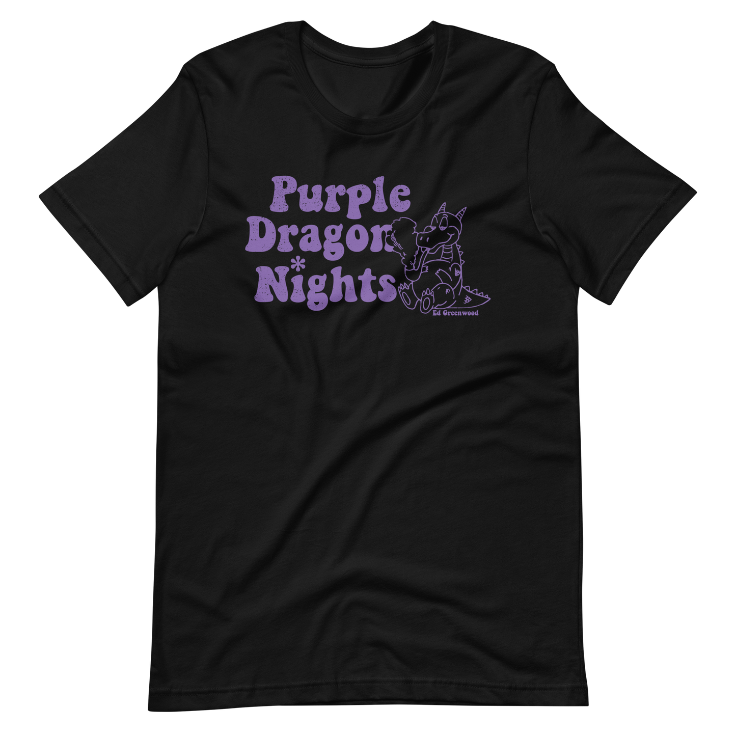 Purple Dragon (K)Nights (v2) - Unisex Tee