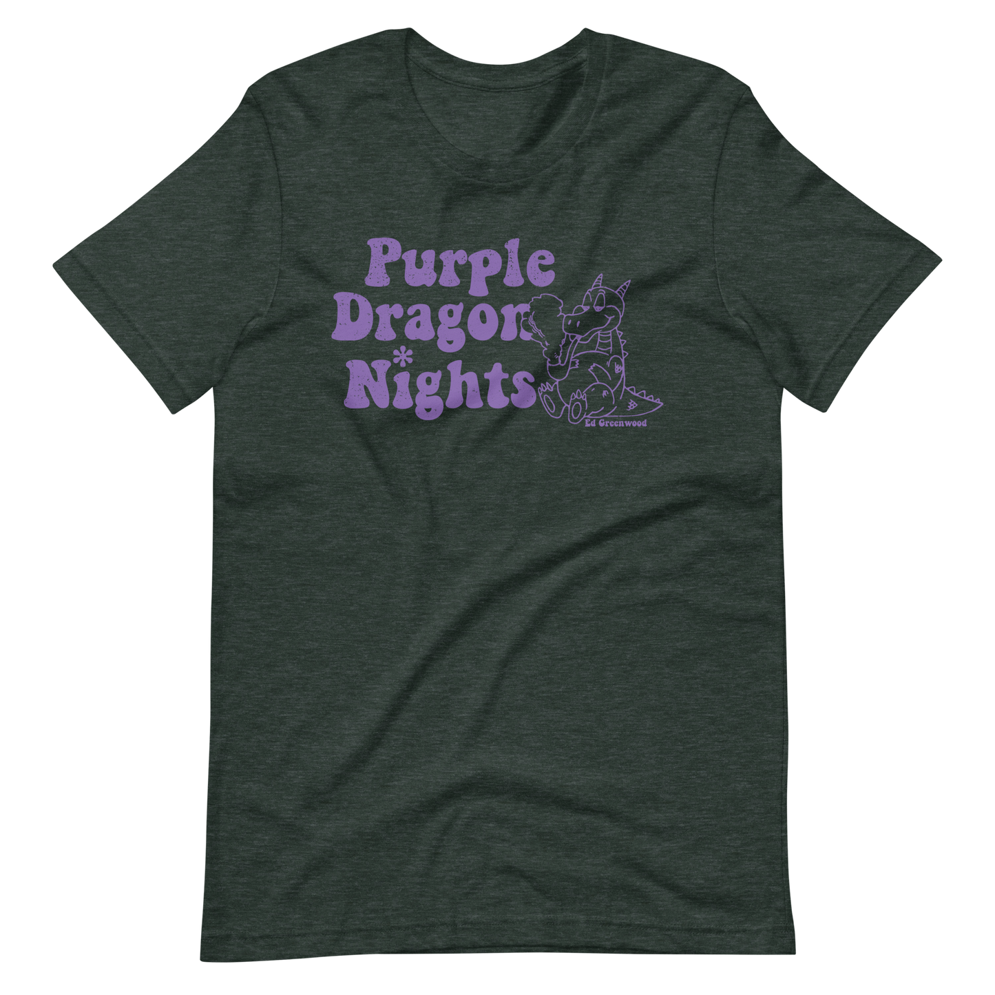 Purple Dragon (K)Nights (v2) - Unisex Tee