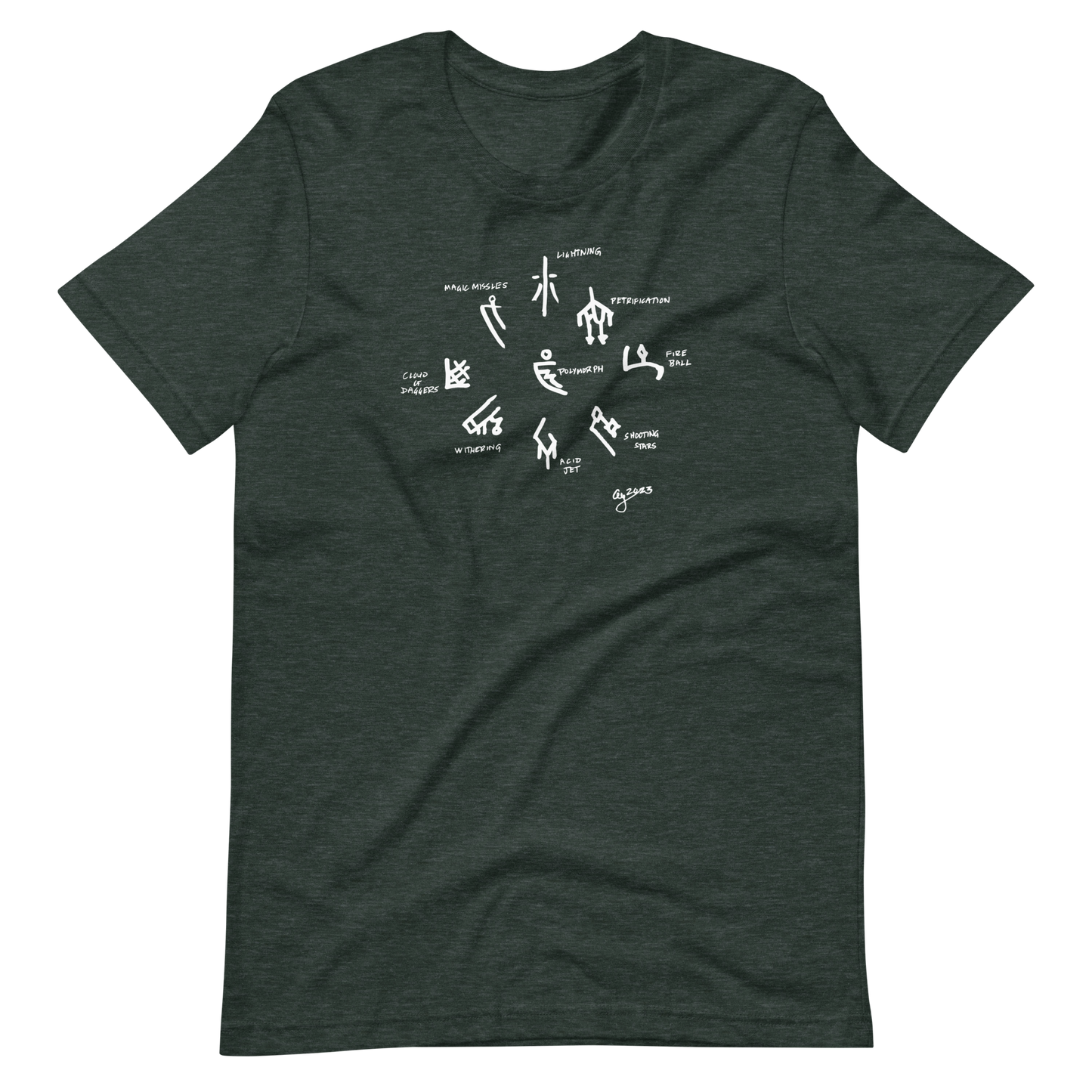Glyphs of Power - Unisex Tee
