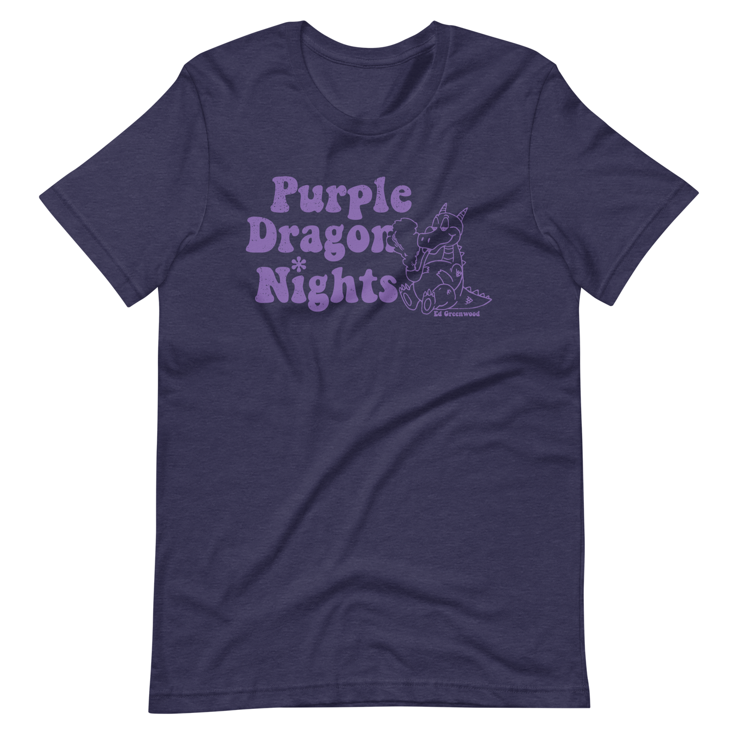 Purple Dragon (K)Nights (v2) - Unisex Tee