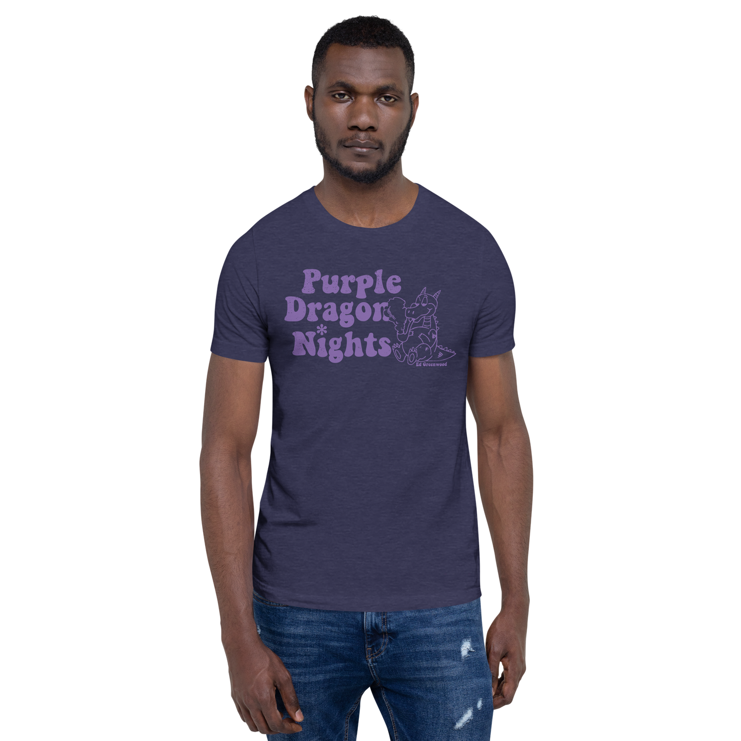 Purple Dragon (K)Nights (v2) - Unisex Tee