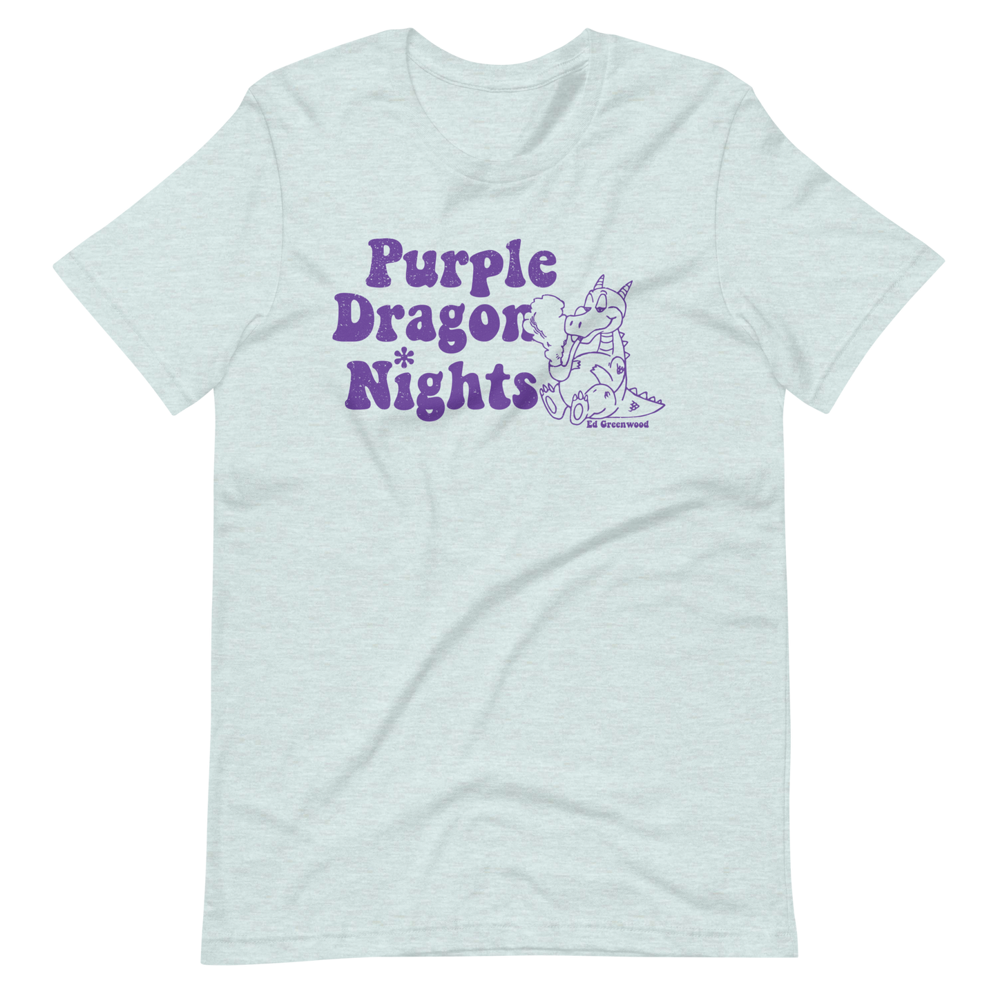 Purple Dragon (K)Nights (v2) - Unisex Tee