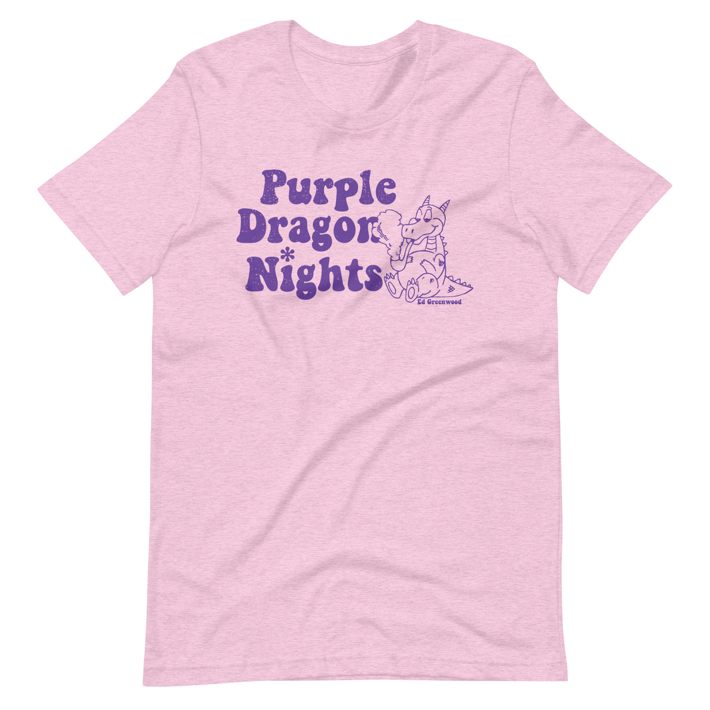 Purple Dragon (K)Nights (v2) - Unisex Tee