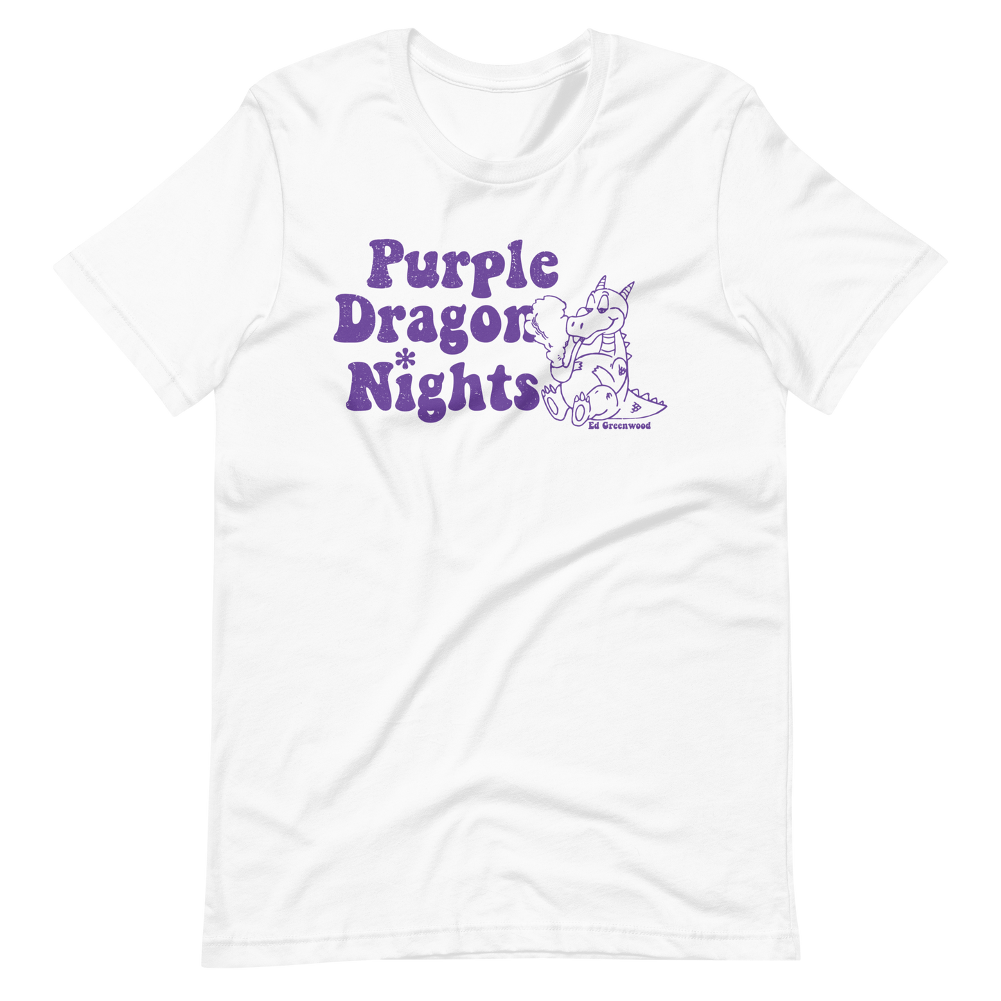 Purple Dragon (K)Nights (v2) - Unisex Tee