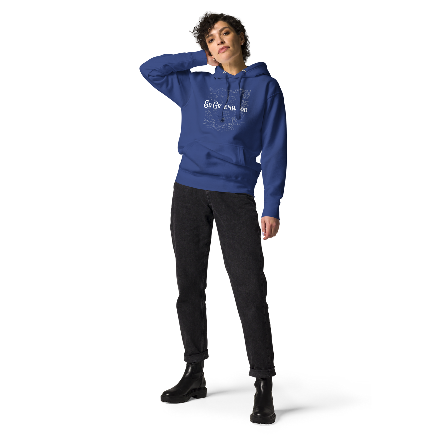 Vintage Fantasy Map - Hoodie