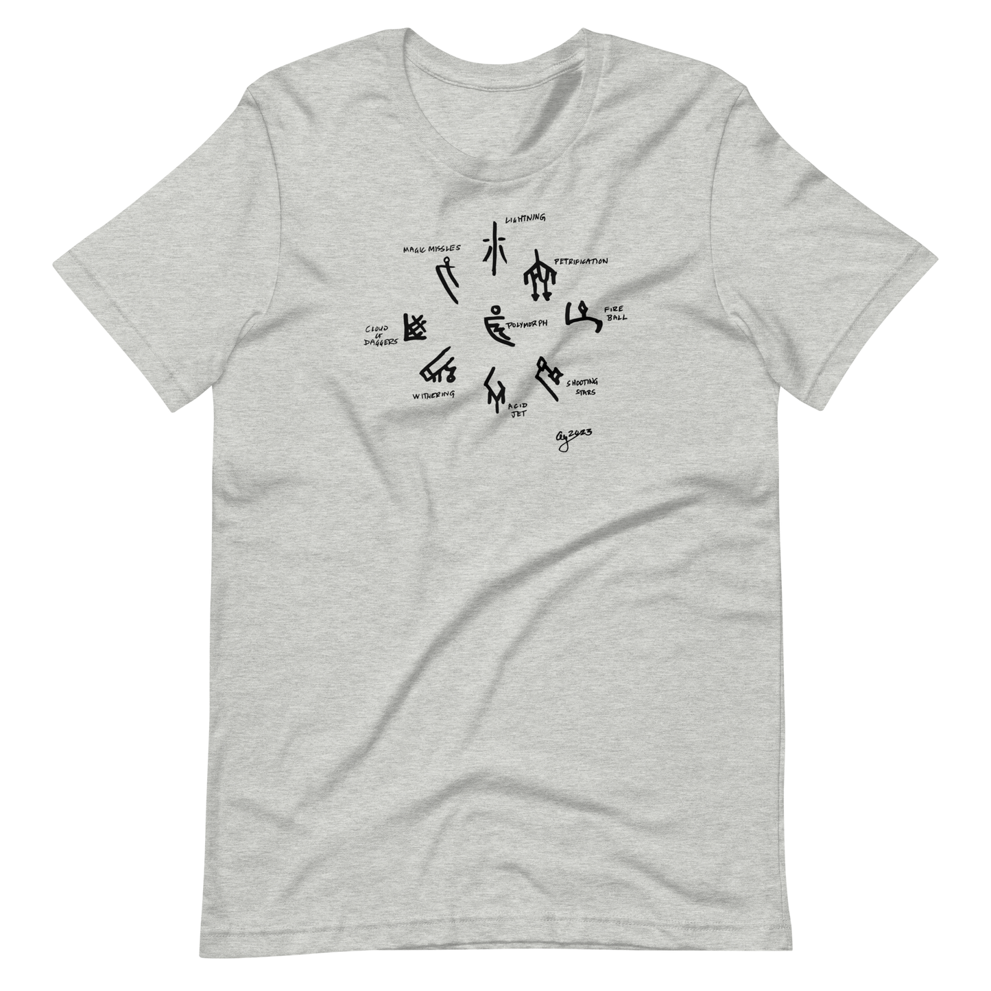 Glyphs of Power - Unisex Tee