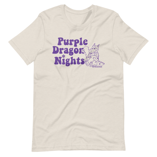 Purple Dragon (K)Nights (v2) - Unisex Tee