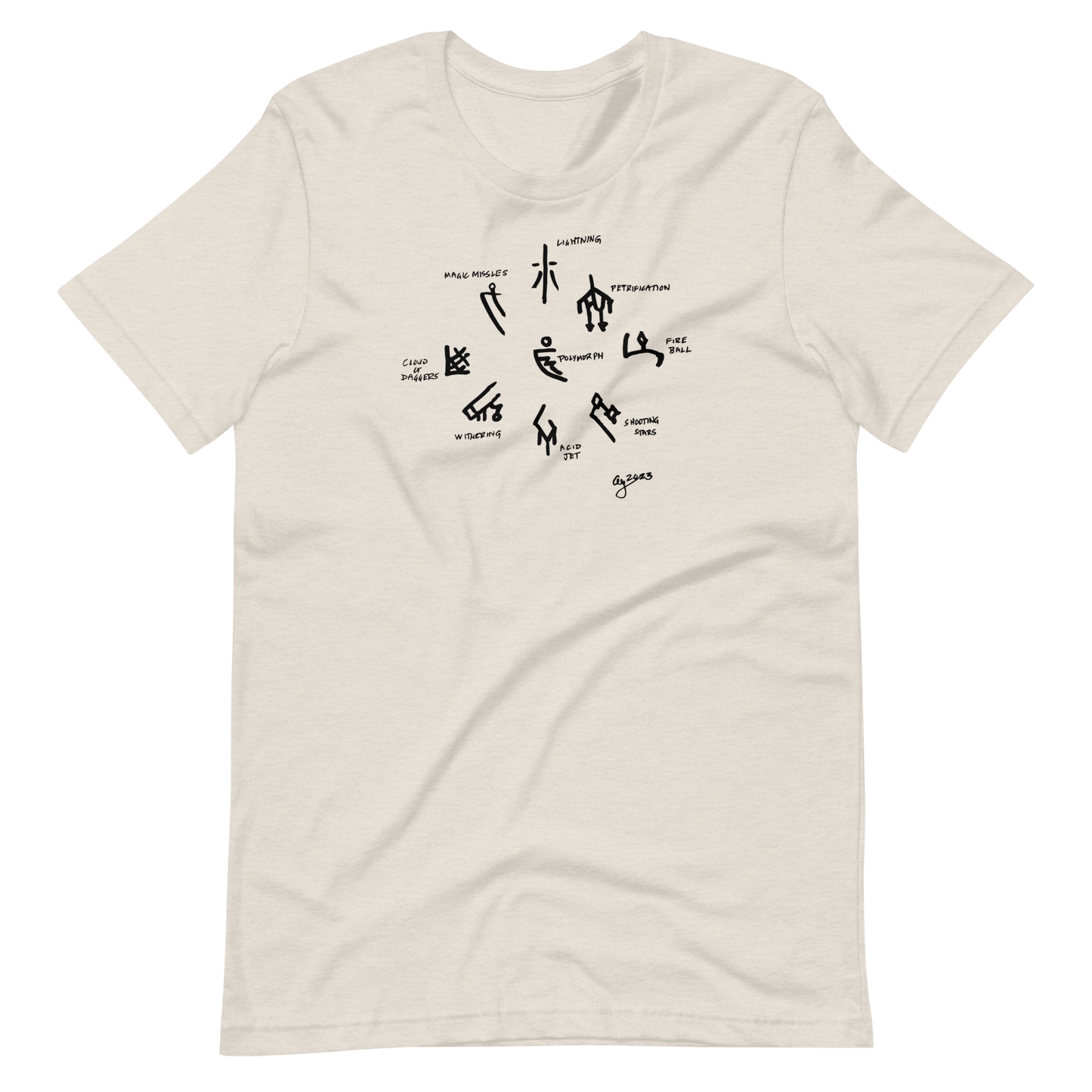 Glyphs of Power - Unisex Tee