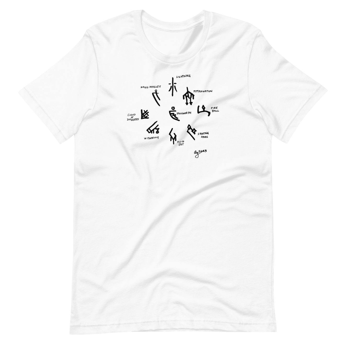 Glyphs of Power - Unisex Tee