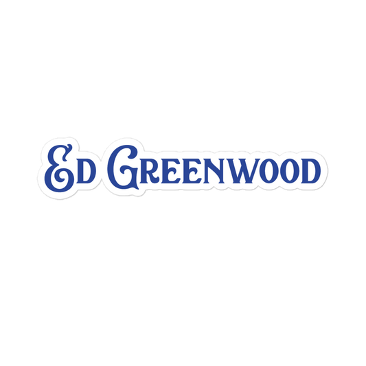 Ed Greenwood - Sticker