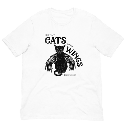 I Like My Cats With Wings - Unisex Tee